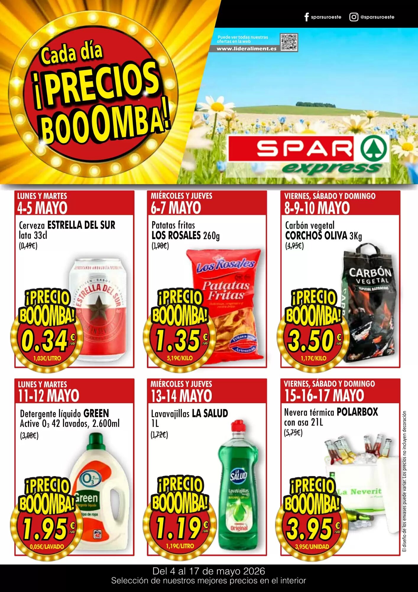 Folleto promocional de Spar válido desde el 11/05/2026 - Página 1.