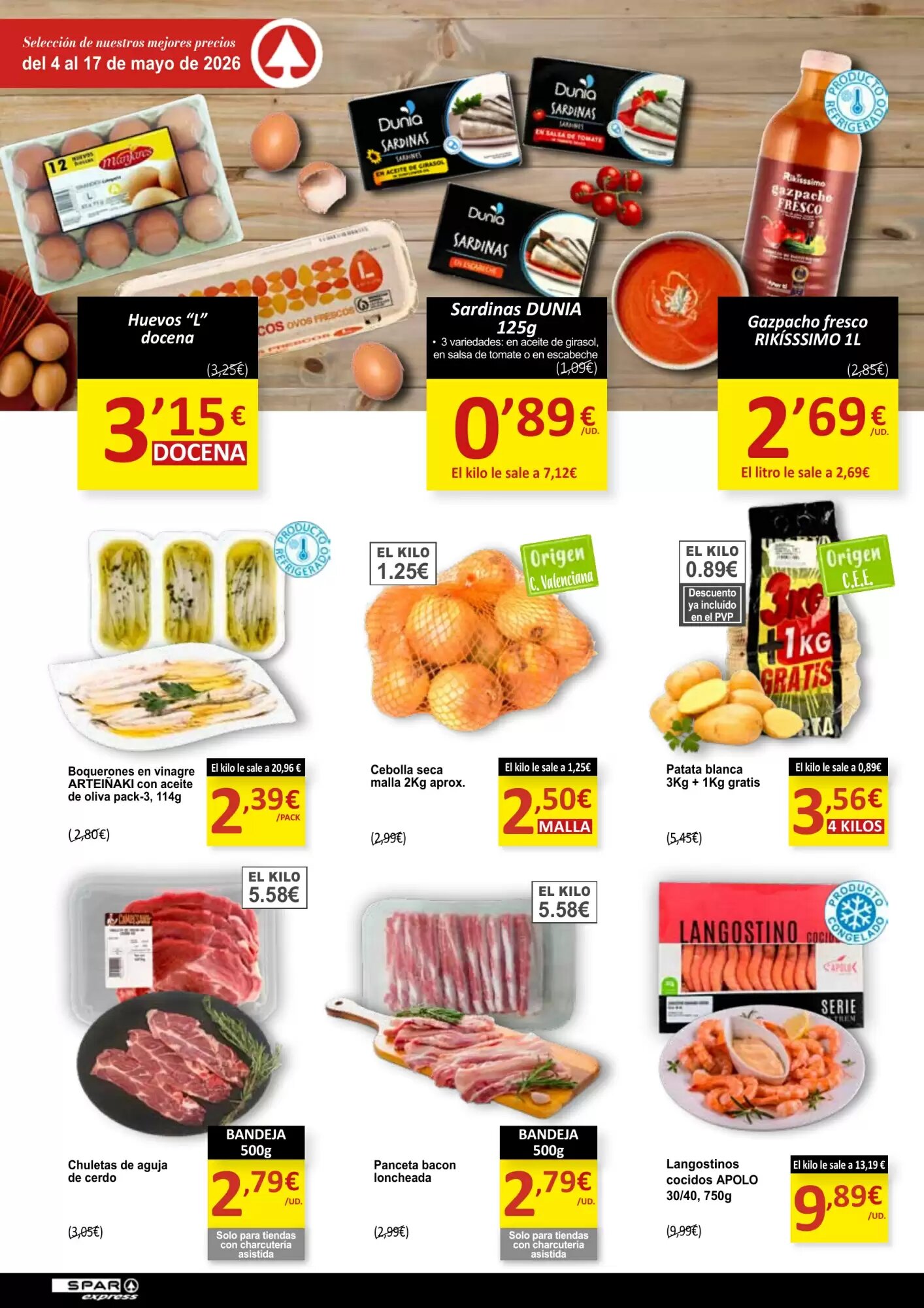 Folleto promocional de Spar válido desde el 11/05/2026 - Página 2.