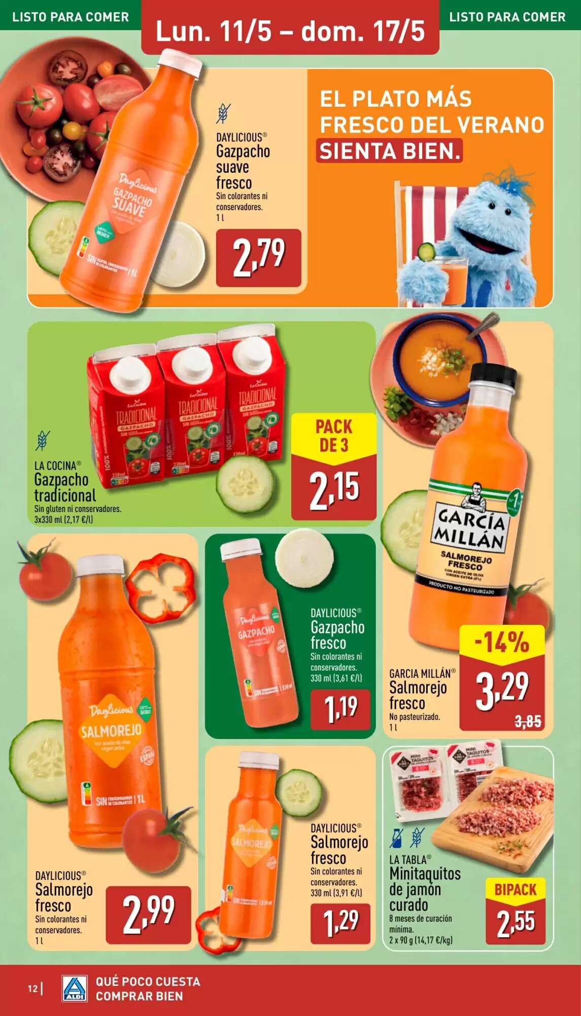 Folleto promocional de ALDI válido desde el 11/05/2026 - Página 12.
