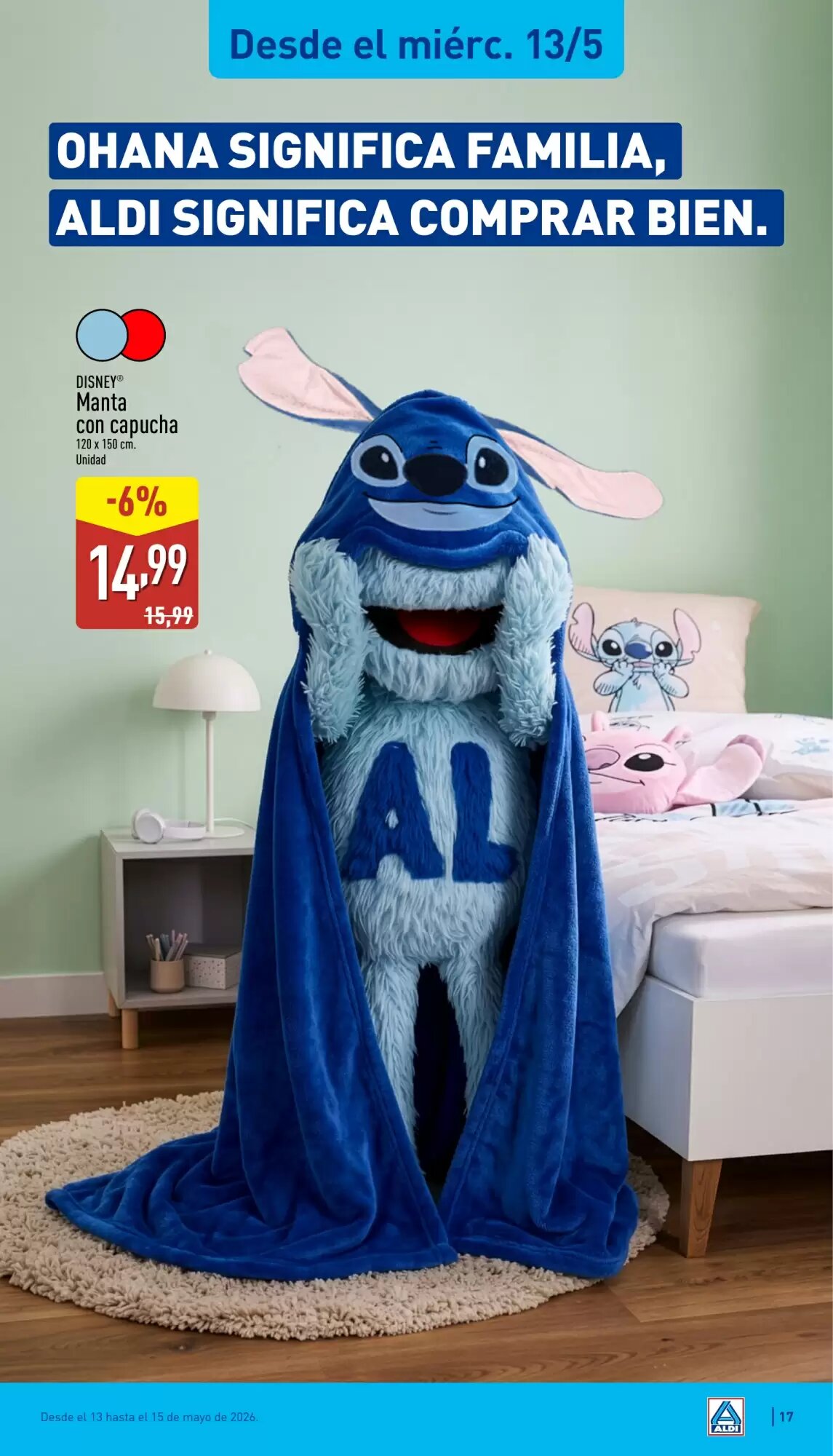 Folleto promocional de ALDI válido desde el 11/05/2026 - Página 17.