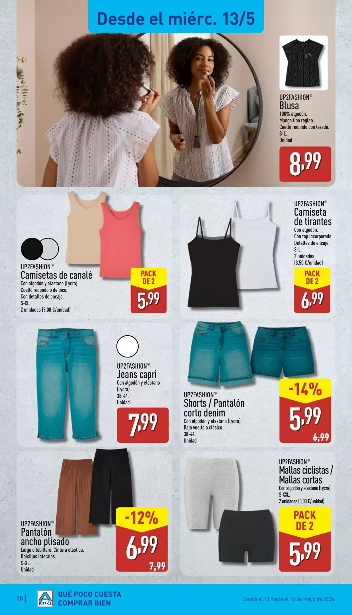 Folleto promocional de ALDI válido desde el 11/05/2026 - Página 20.