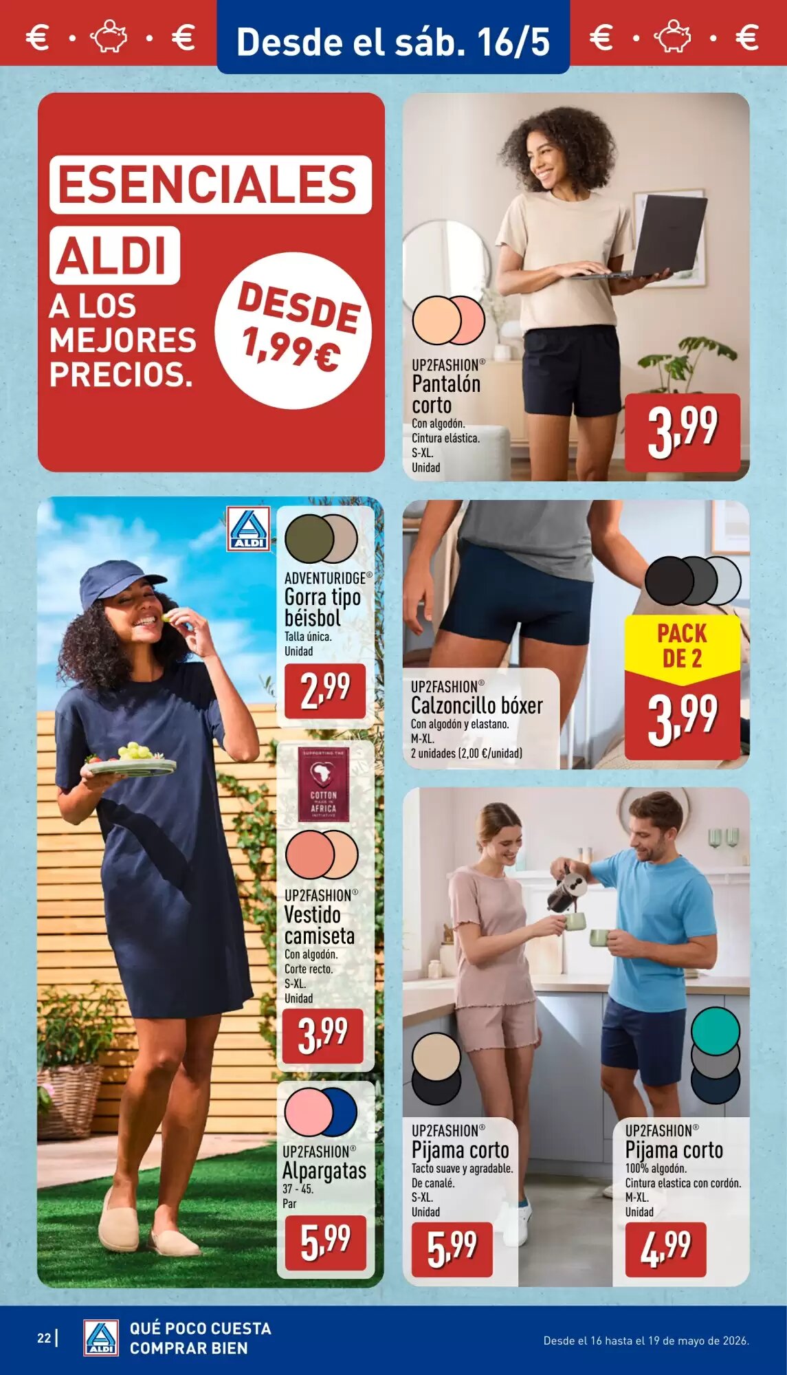 Folleto promocional de ALDI válido desde el 11/05/2026 - Página 22.