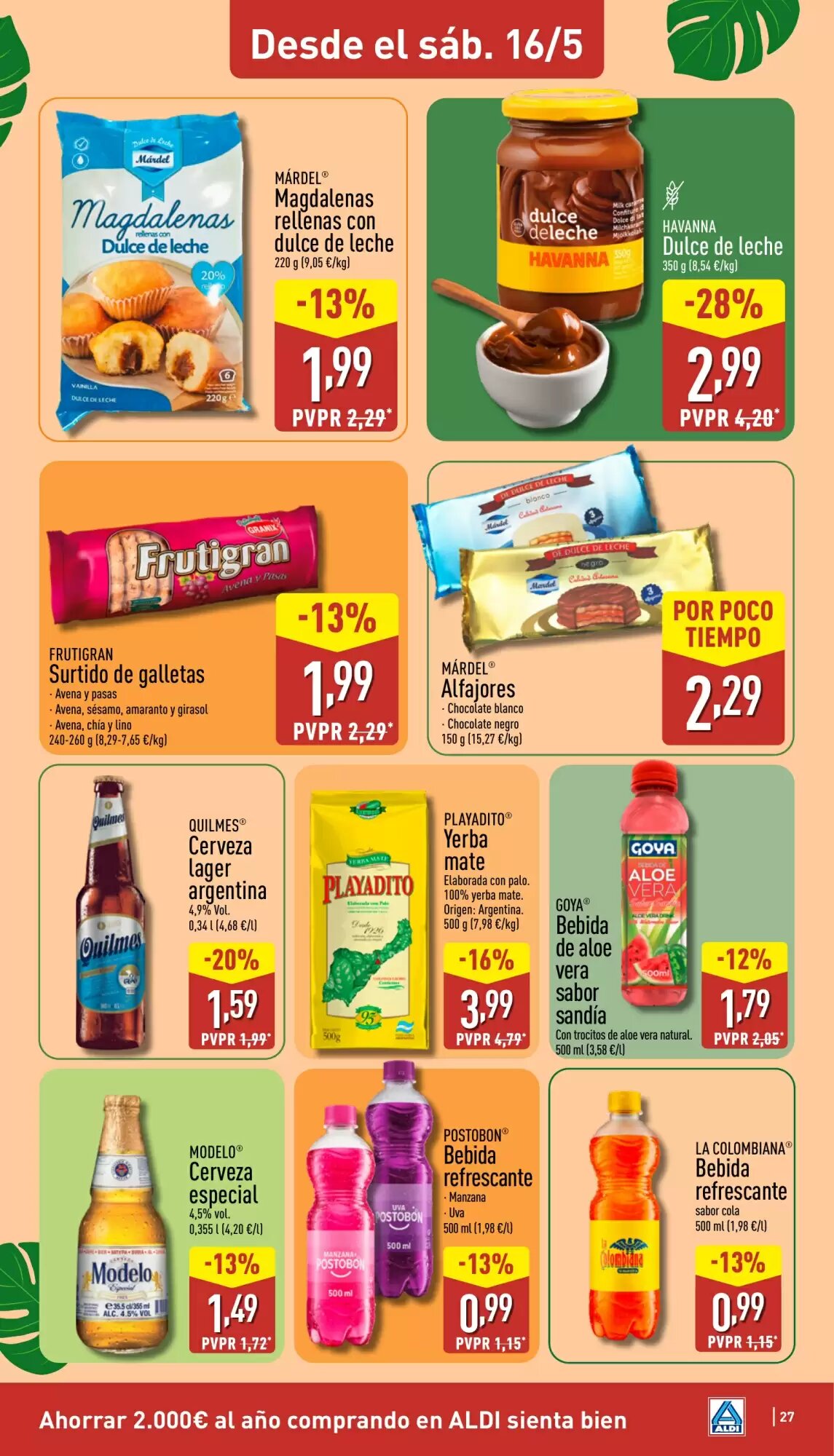Folleto promocional de ALDI válido desde el 11/05/2026 - Página 27.