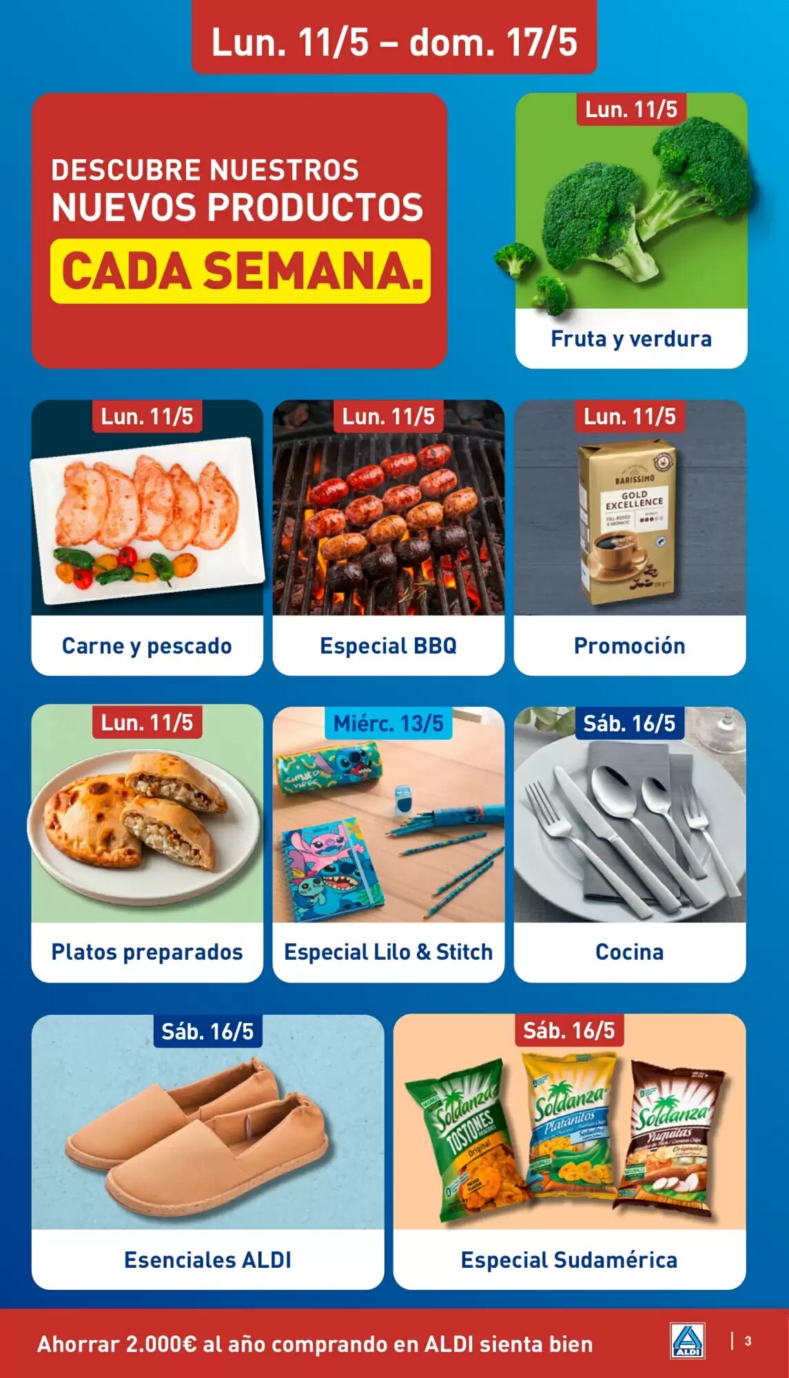 Folleto promocional de ALDI válido desde el 11/05/2026 - Página 3.