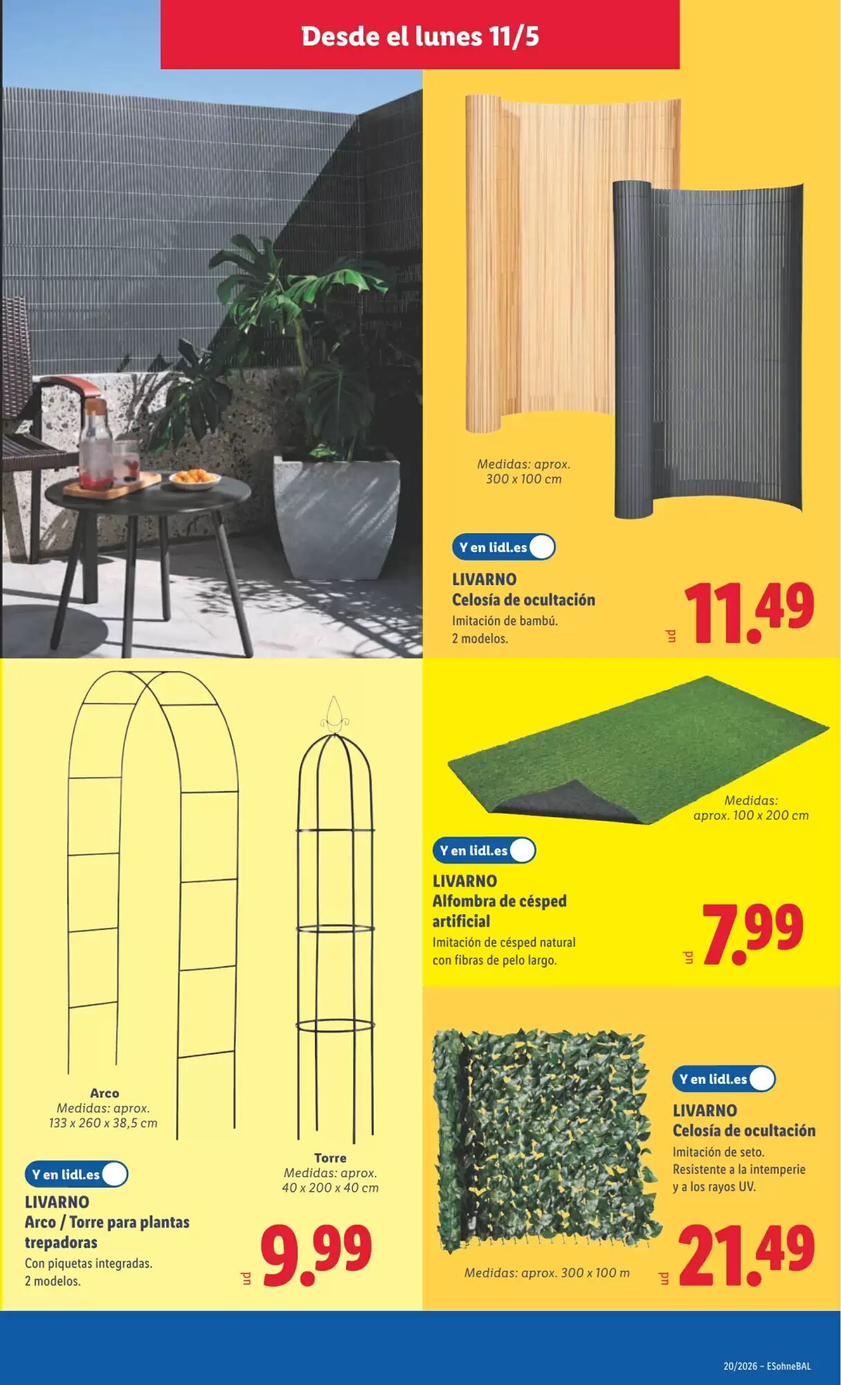 Folleto promocional de Lidl válido desde el 11/05/2026 - Página 15.
