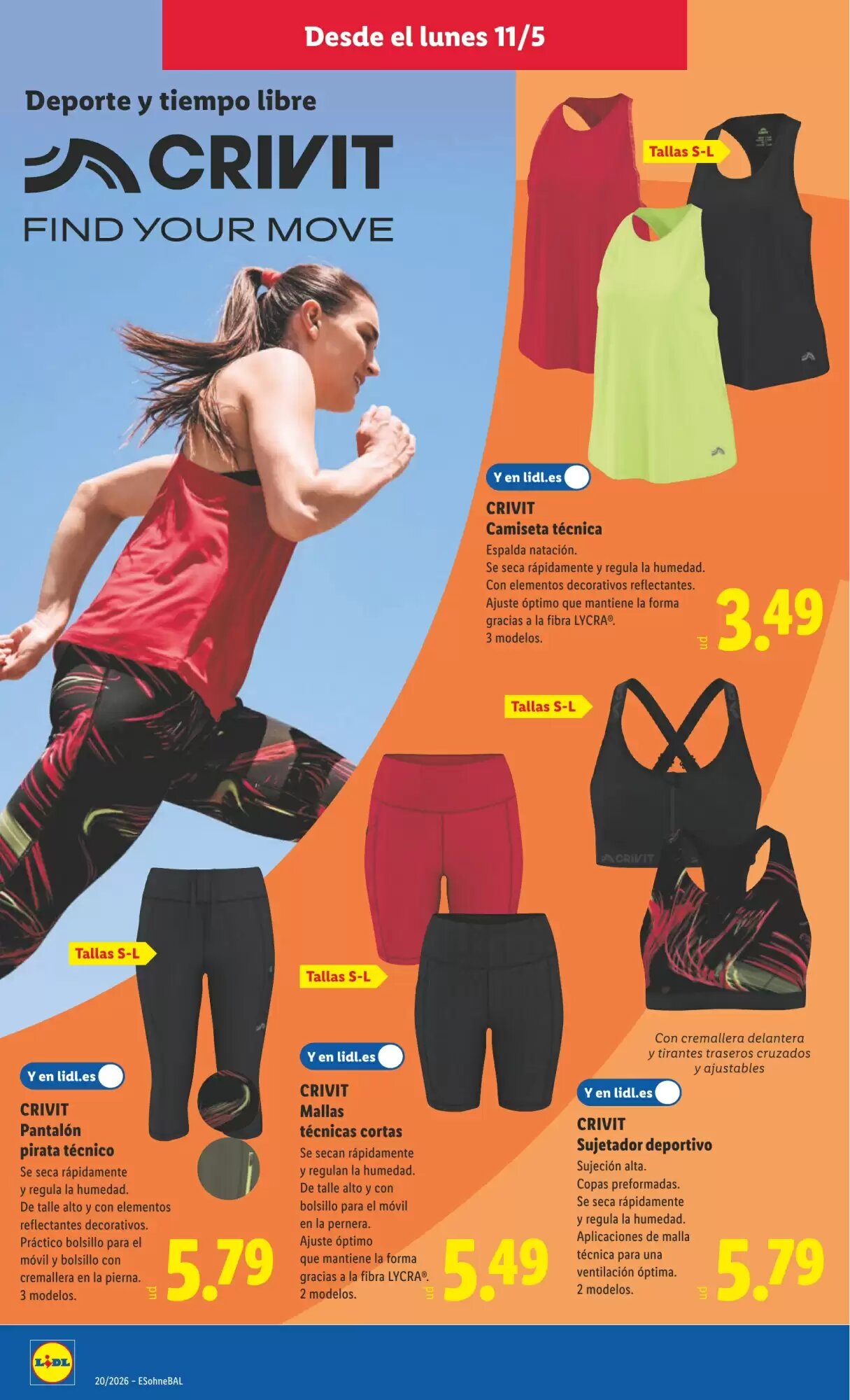 Folleto promocional de Lidl válido desde el 11/05/2026 - Página 18.