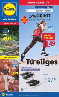 Folleto promocional de Lidl válido desde el 11/05/2026