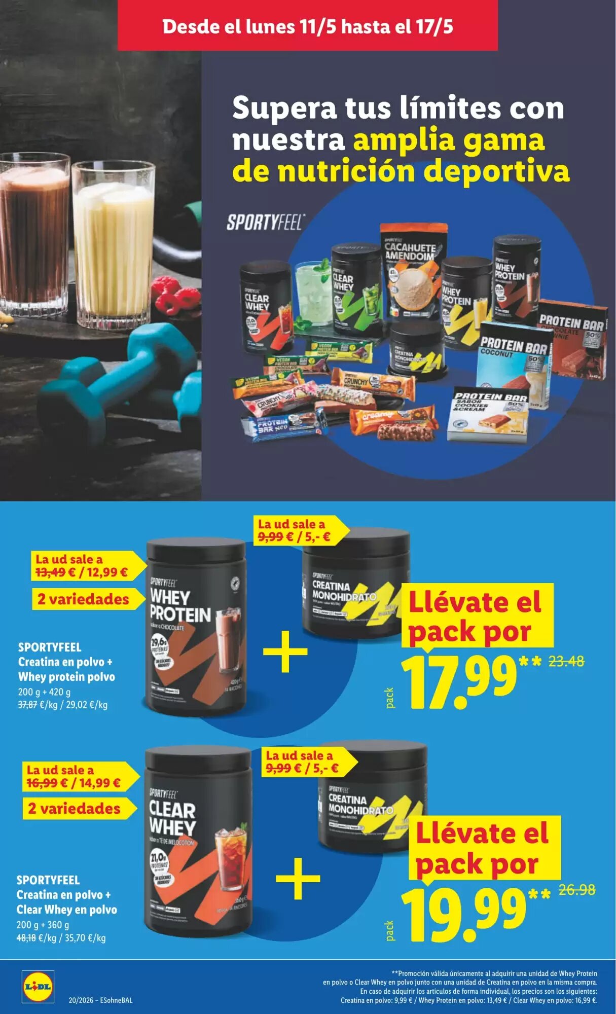 Folleto promocional de Lidl válido desde el 11/05/2026 - Página 20.