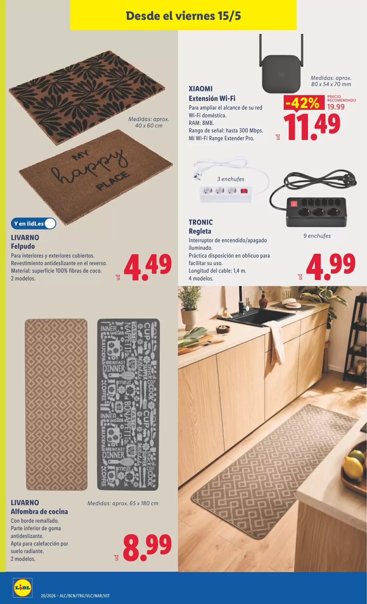 Folleto promocional de Lidl válido desde el 11/05/2026 - Página 34.
