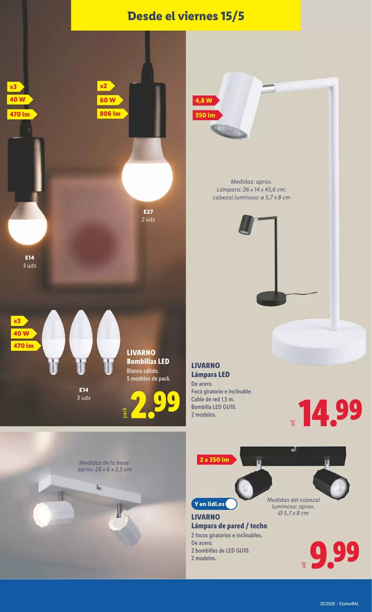 Folleto promocional de Lidl válido desde el 11/05/2026 - Página 37.