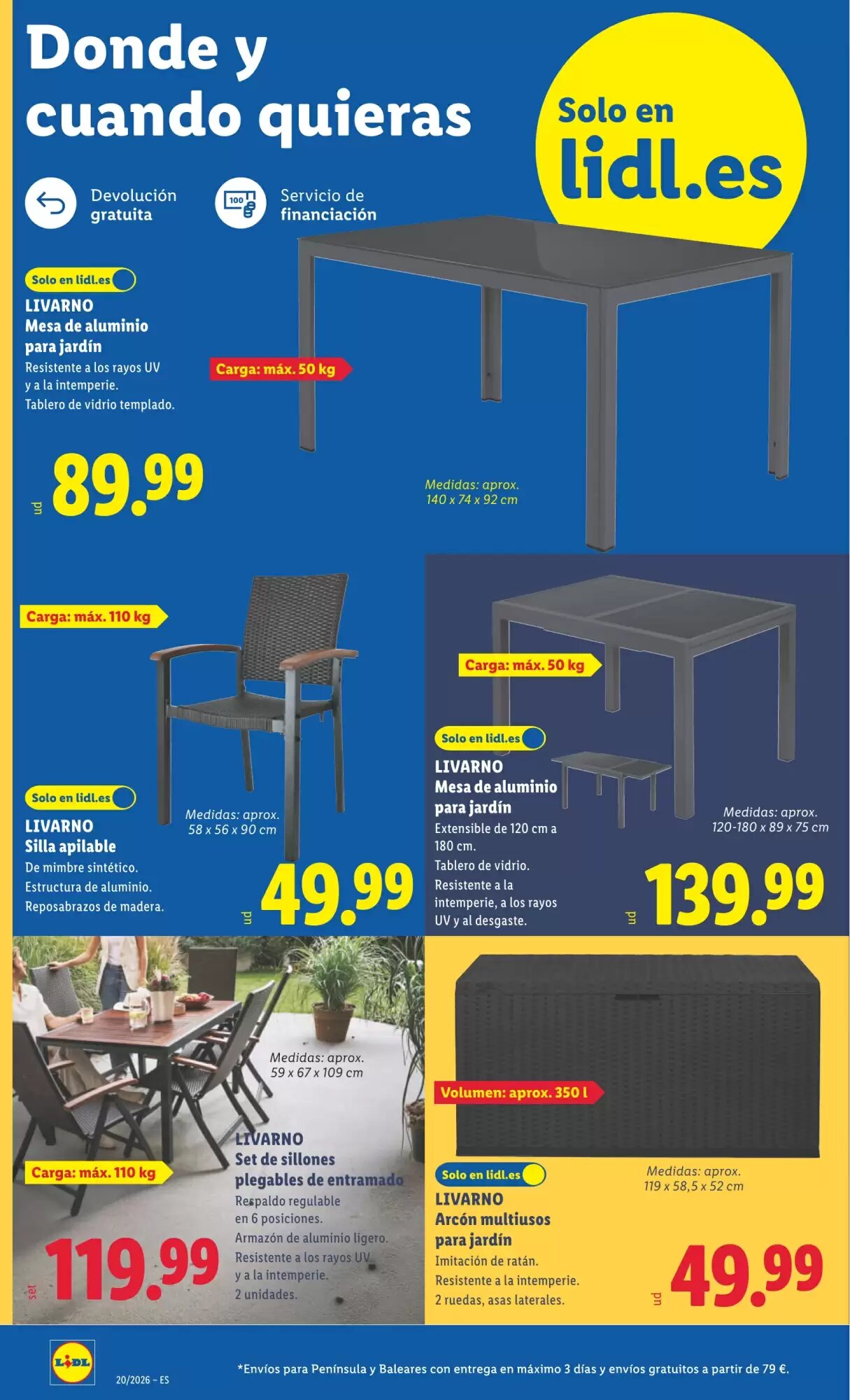 Folleto promocional de Lidl válido desde el 11/05/2026 - Página 4.