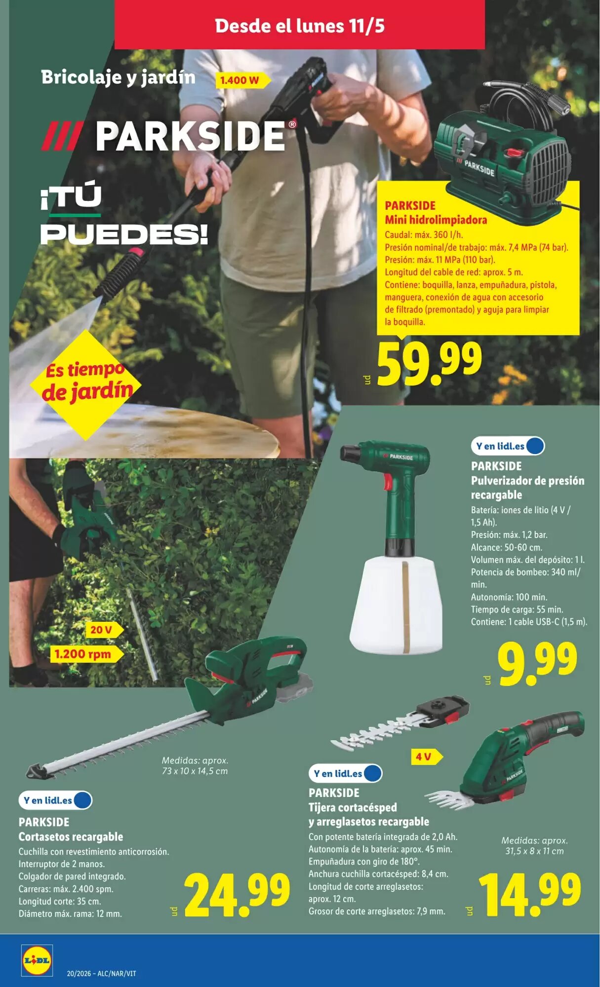 Folleto promocional de Lidl válido desde el 11/05/2026 - Página 6.