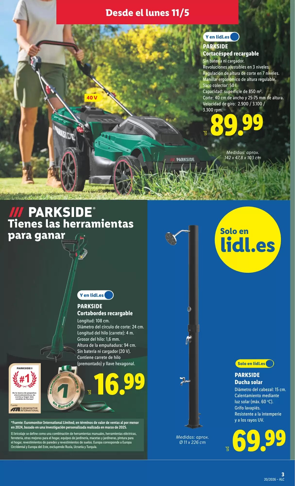 Folleto promocional de Lidl válido desde el 11/05/2026 - Página 7.
