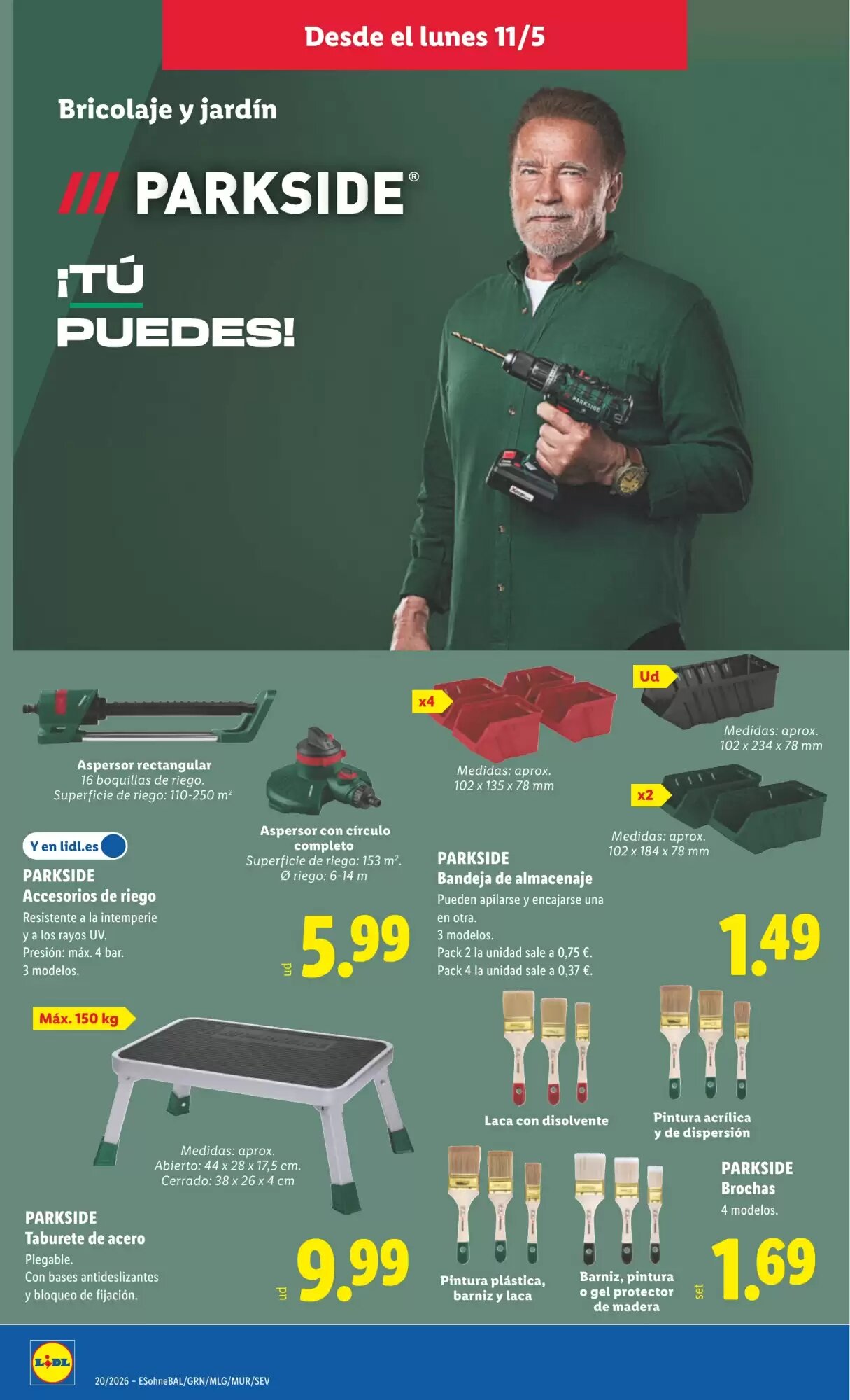 Folleto promocional de Lidl válido desde el 11/05/2026 - Página 8.