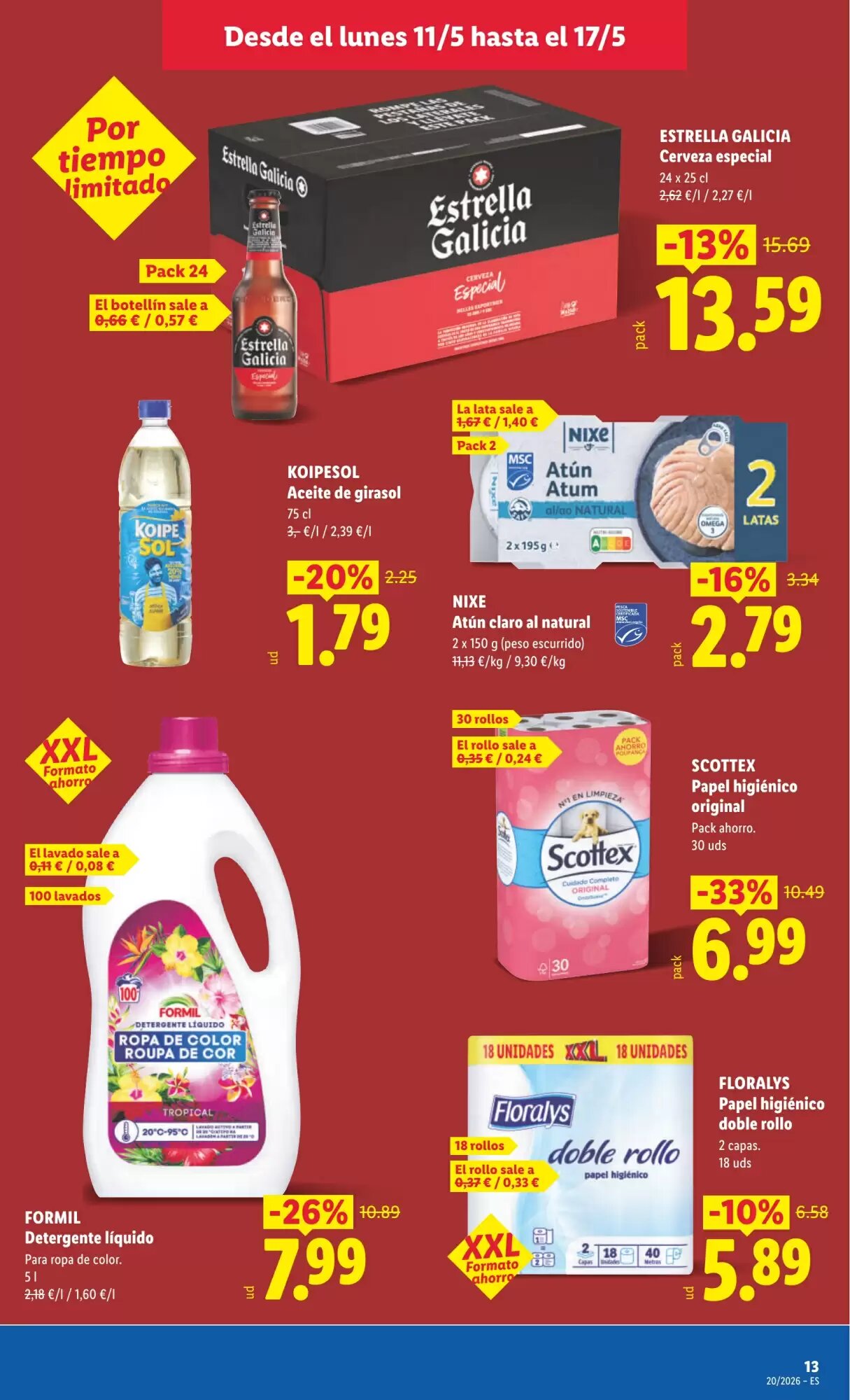 Folleto promocional de Lidl válido desde el 11/05/2026 - Página 17.