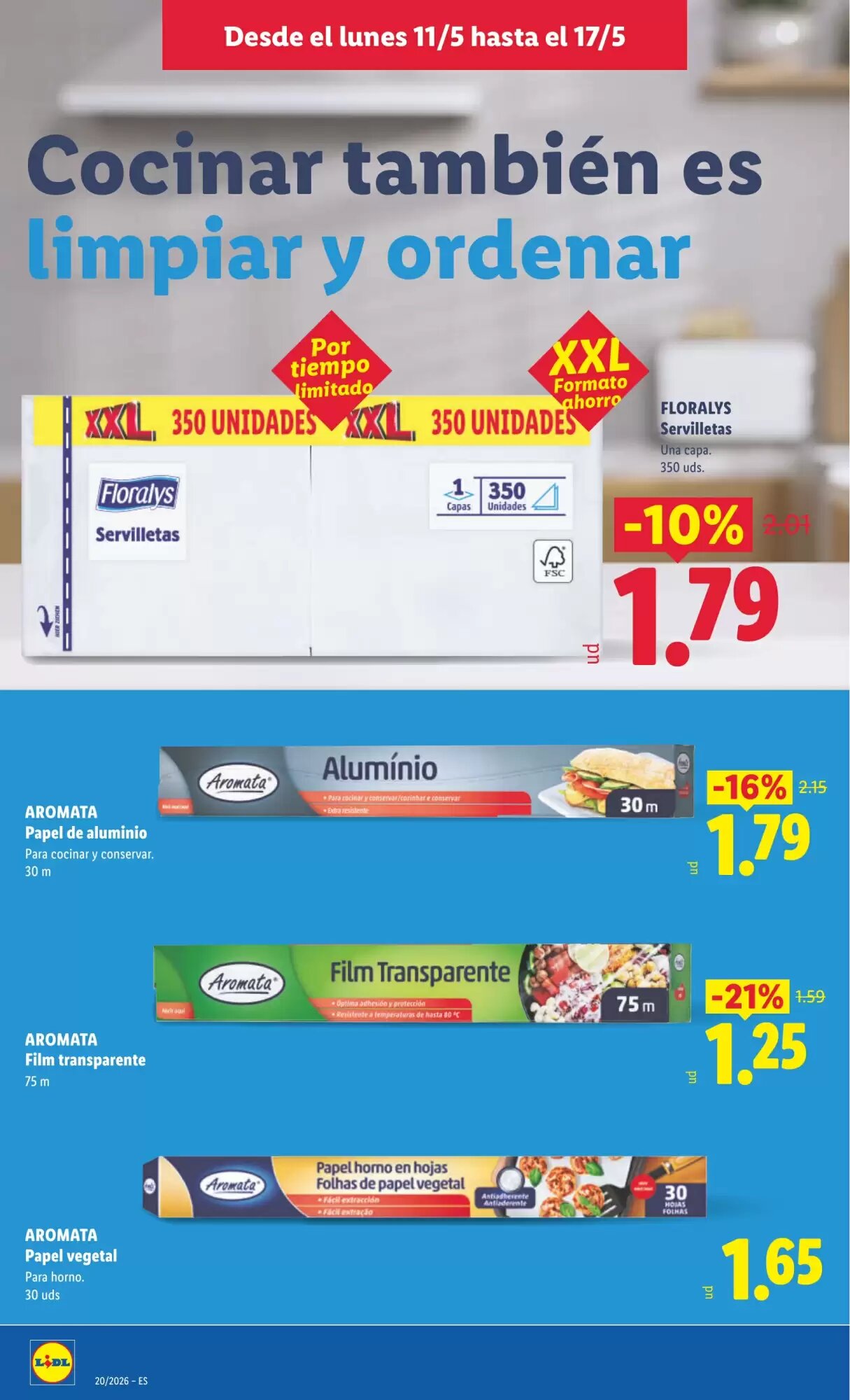 Folleto promocional de Lidl válido desde el 11/05/2026 - Página 18.