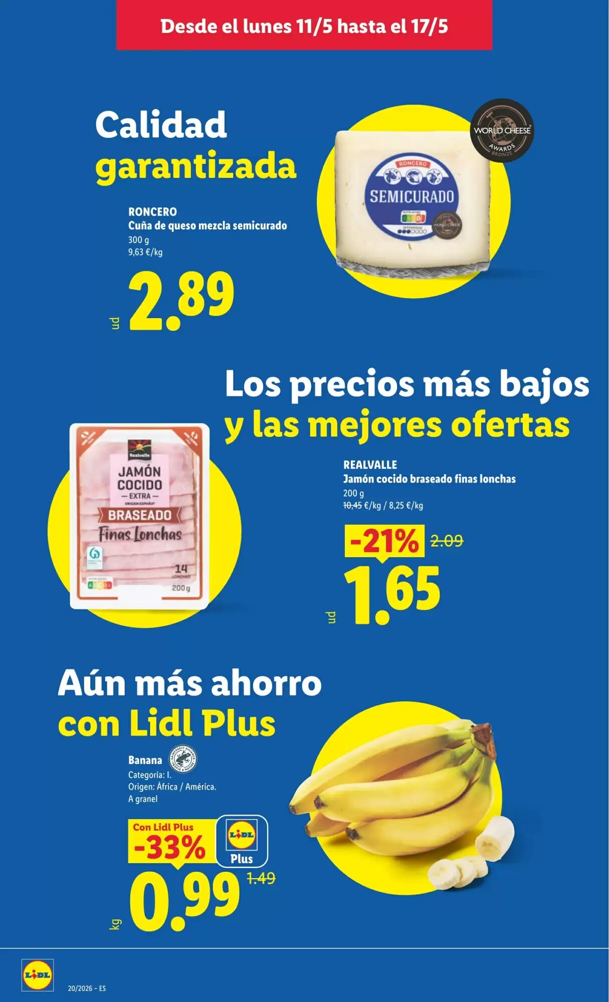 Folleto promocional de Lidl válido desde el 11/05/2026 - Página 2.