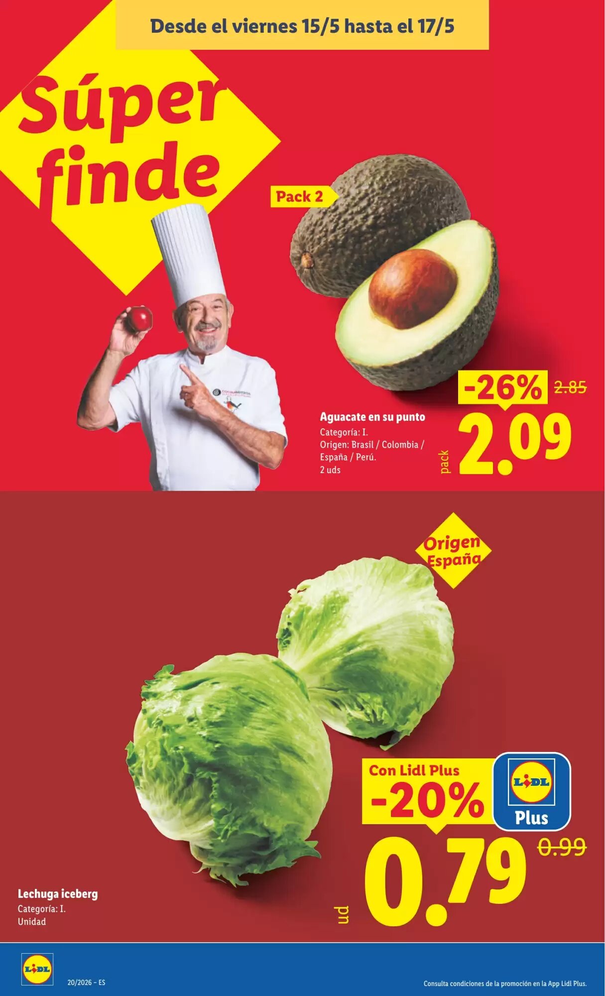 Folleto promocional de Lidl válido desde el 11/05/2026 - Página 20.