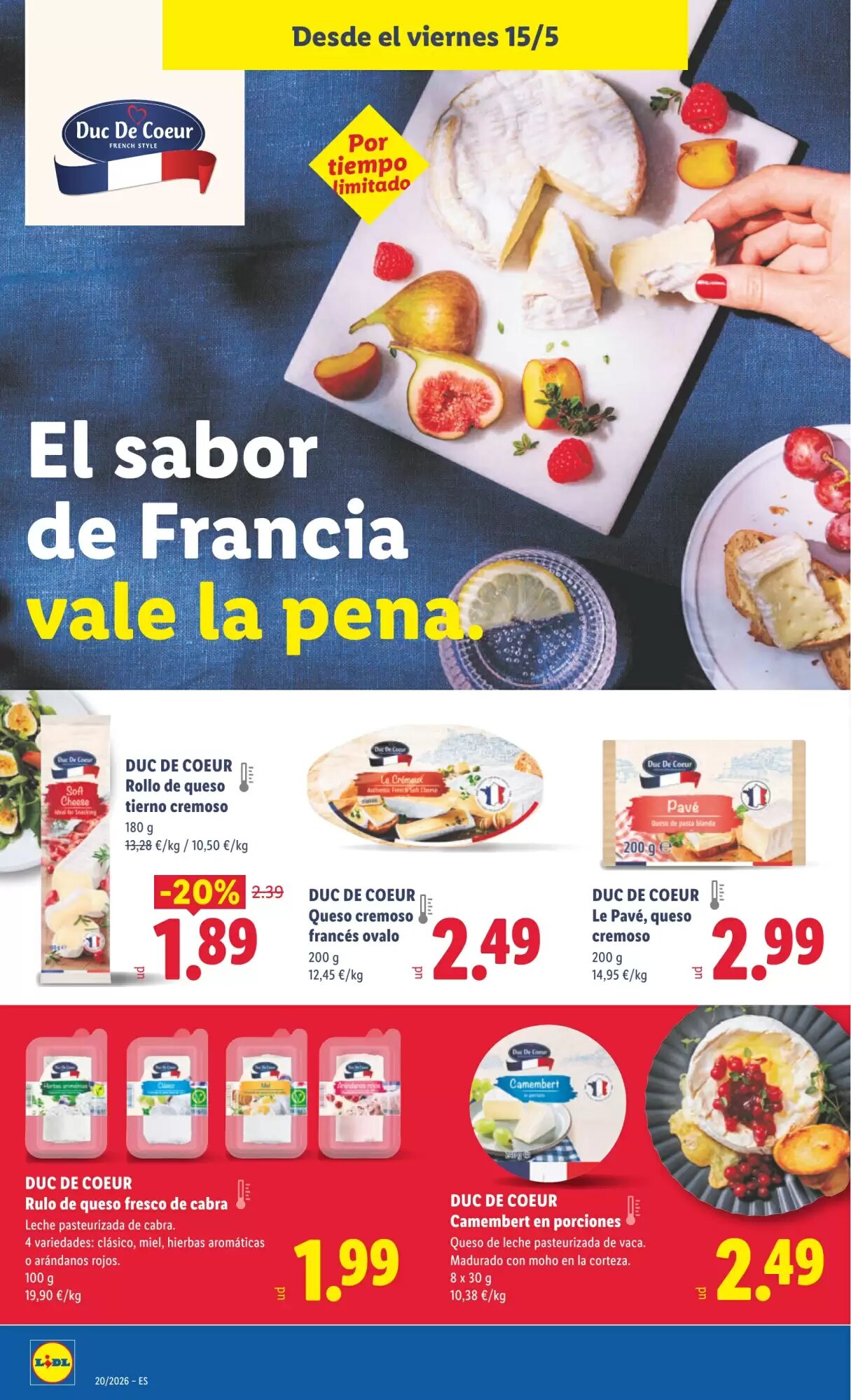 Folleto promocional de Lidl válido desde el 11/05/2026 - Página 26.