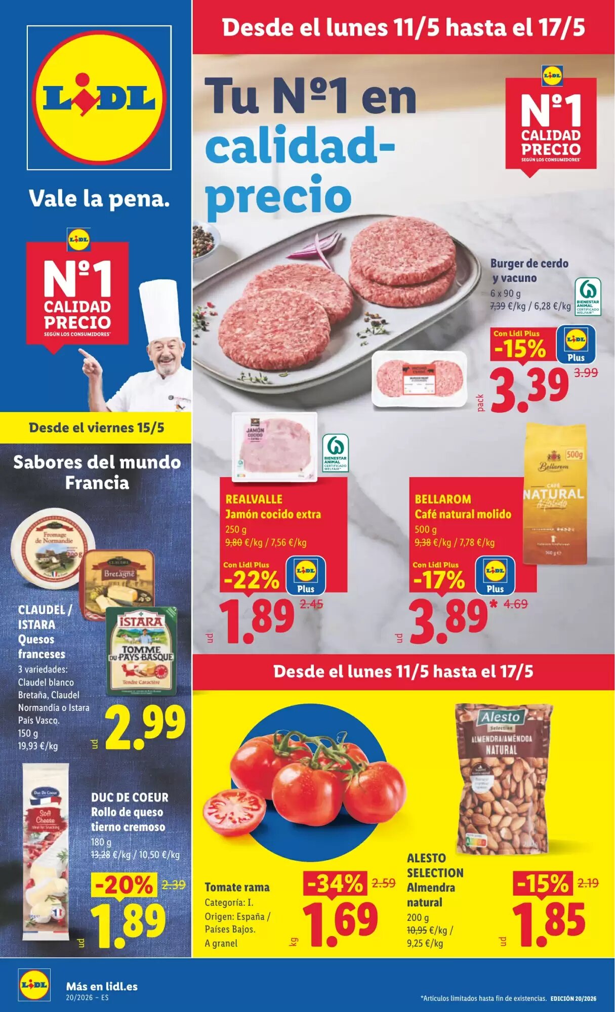 Folleto promocional de Lidl válido desde el 11/05/2026 - Página 3.