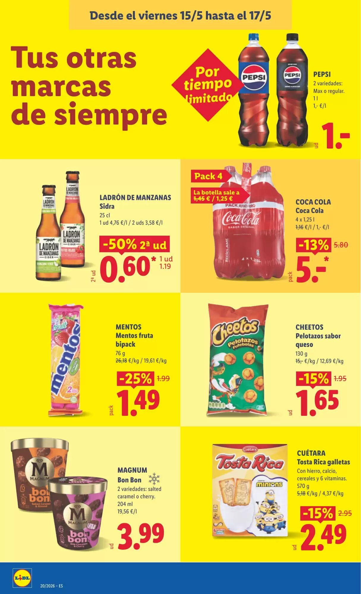 Folleto promocional de Lidl válido desde el 11/05/2026 - Página 36.