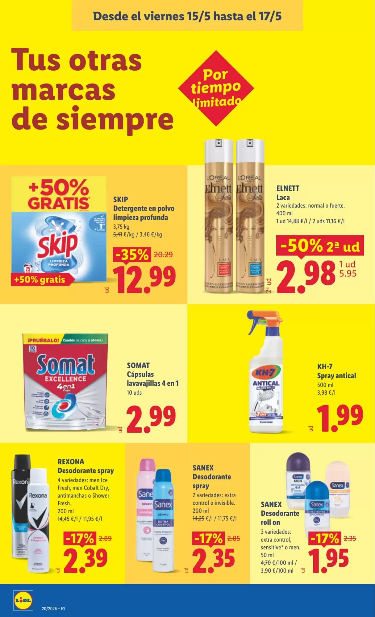 Folleto promocional de Lidl válido desde el 11/05/2026 - Página 38.