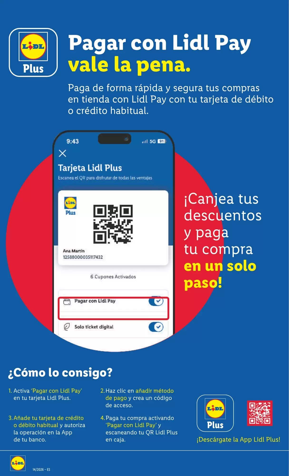 Folleto promocional de Lidl válido desde el 11/05/2026 - Página 42.