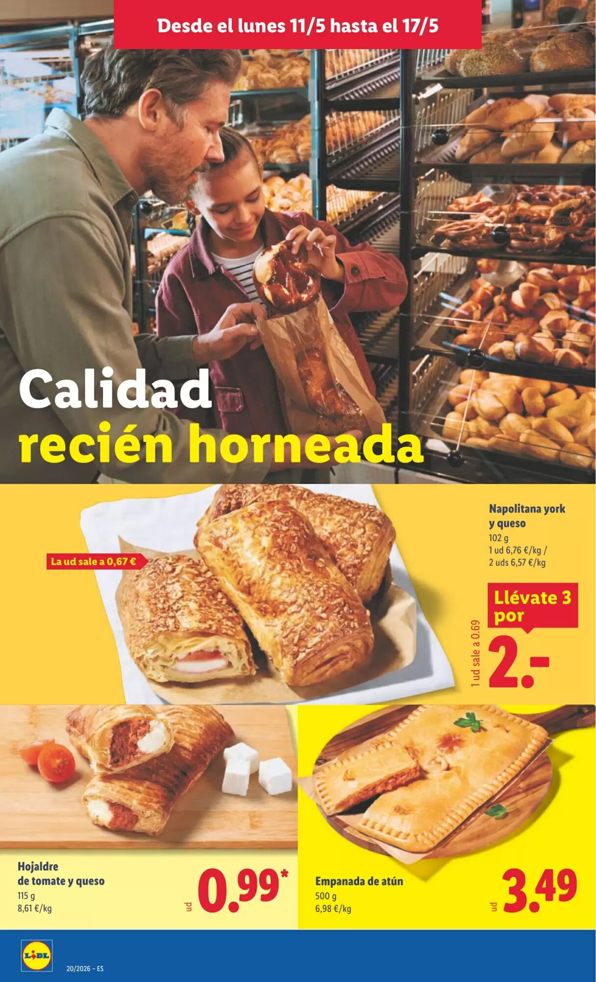 Folleto promocional de Lidl válido desde el 11/05/2026 - Página 6.