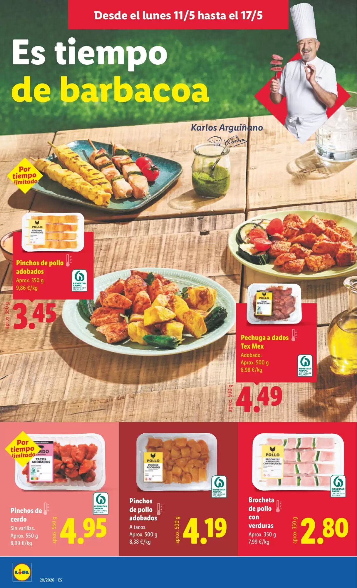 Folleto promocional de Lidl válido desde el 11/05/2026 - Página 8.