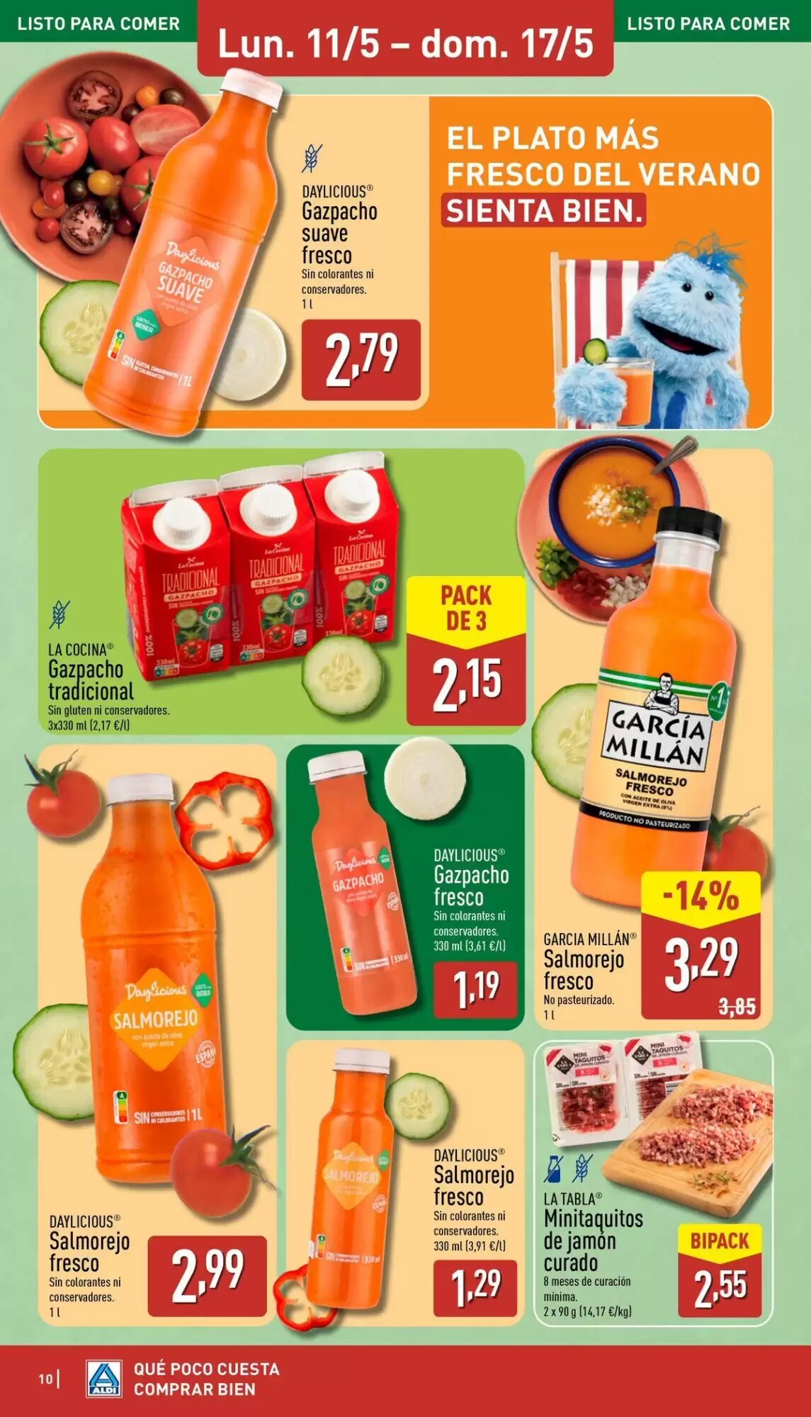 Folleto promocional de ALDI válido desde el 11/05/2026 - Página 10.