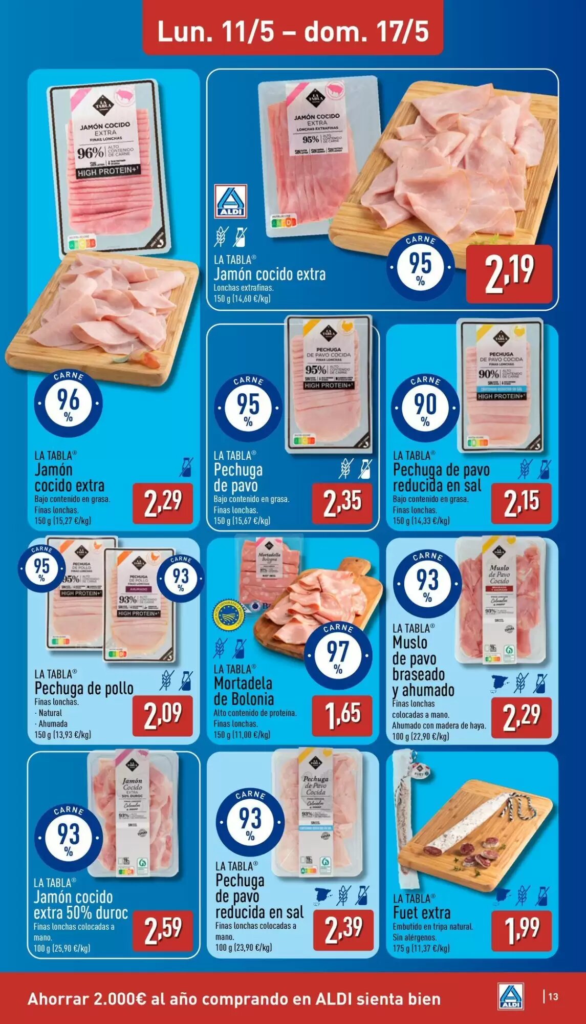 Folleto promocional de ALDI válido desde el 11/05/2026 - Página 13.