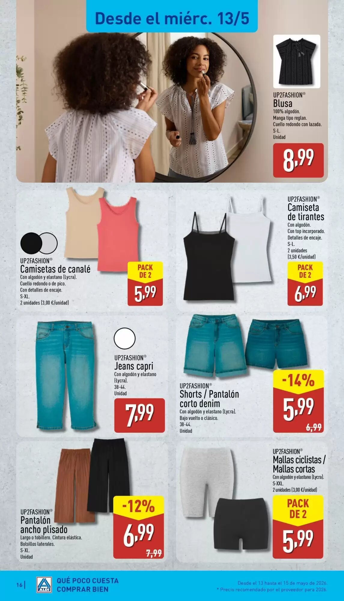 Folleto promocional de ALDI válido desde el 11/05/2026 - Página 16.