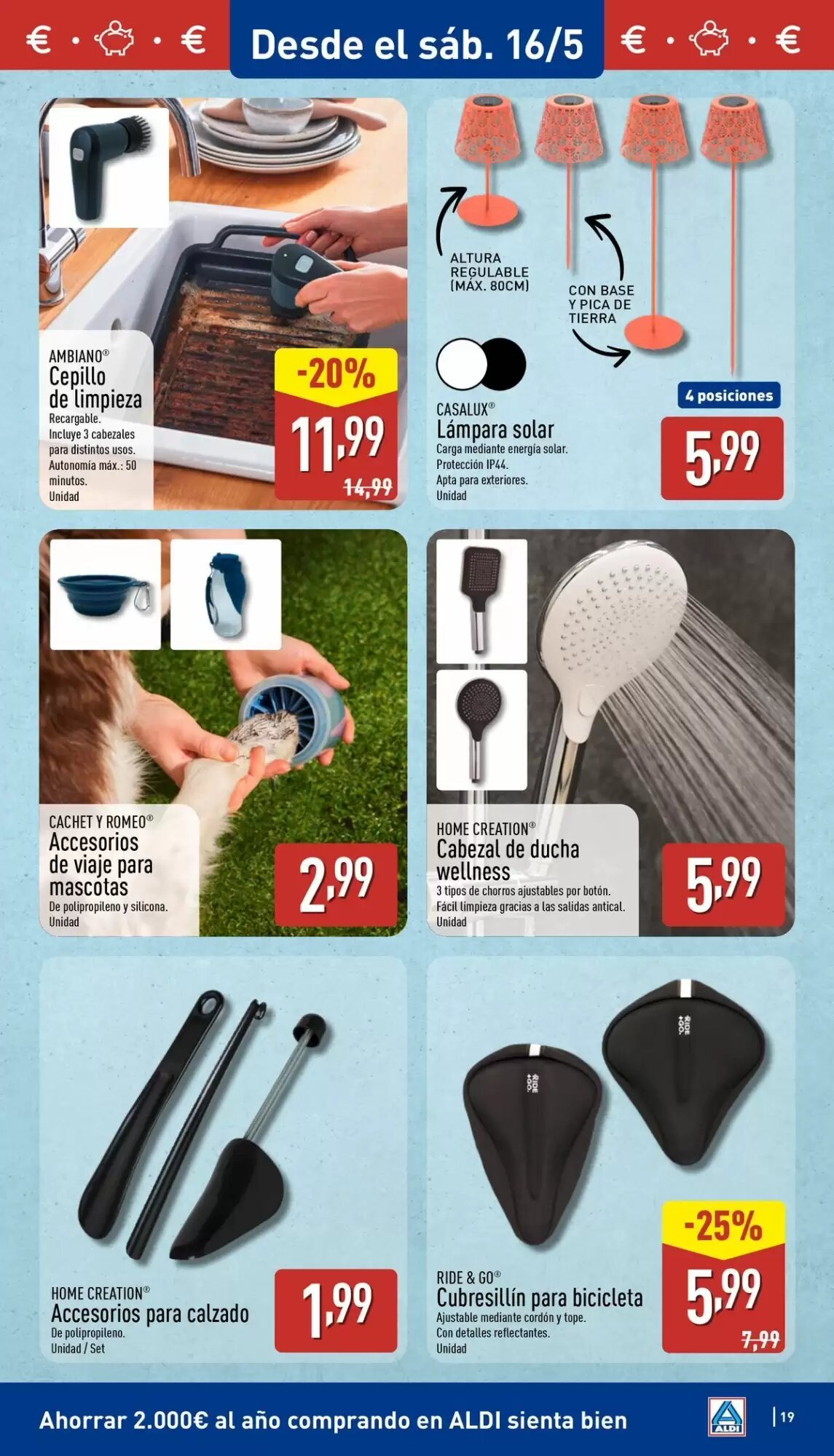 Folleto promocional de ALDI válido desde el 11/05/2026 - Página 19.