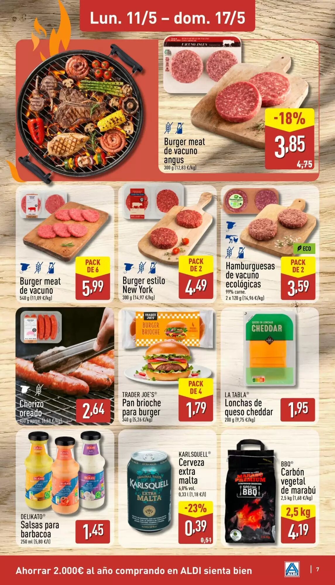 Folleto promocional de ALDI válido desde el 11/05/2026 - Página 7.