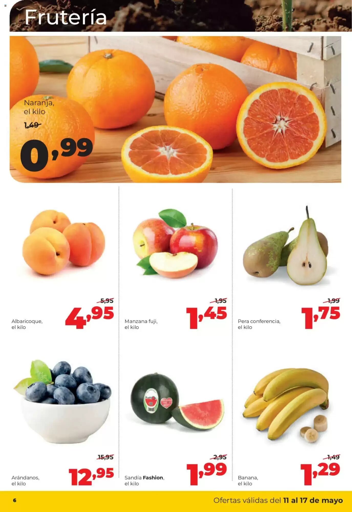 Folleto promocional de Alimerka válido desde el 11/05/2026 - Página 6.