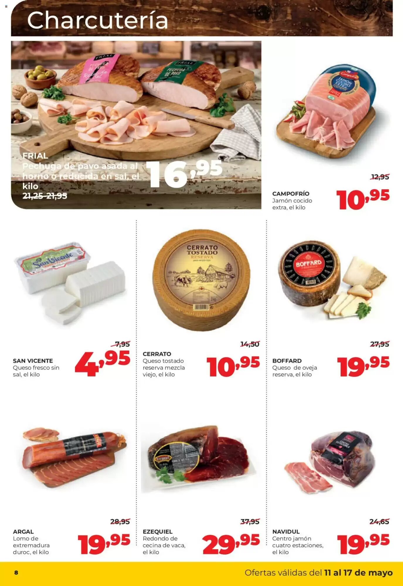 Folleto promocional de Alimerka válido desde el 11/05/2026 - Página 8.