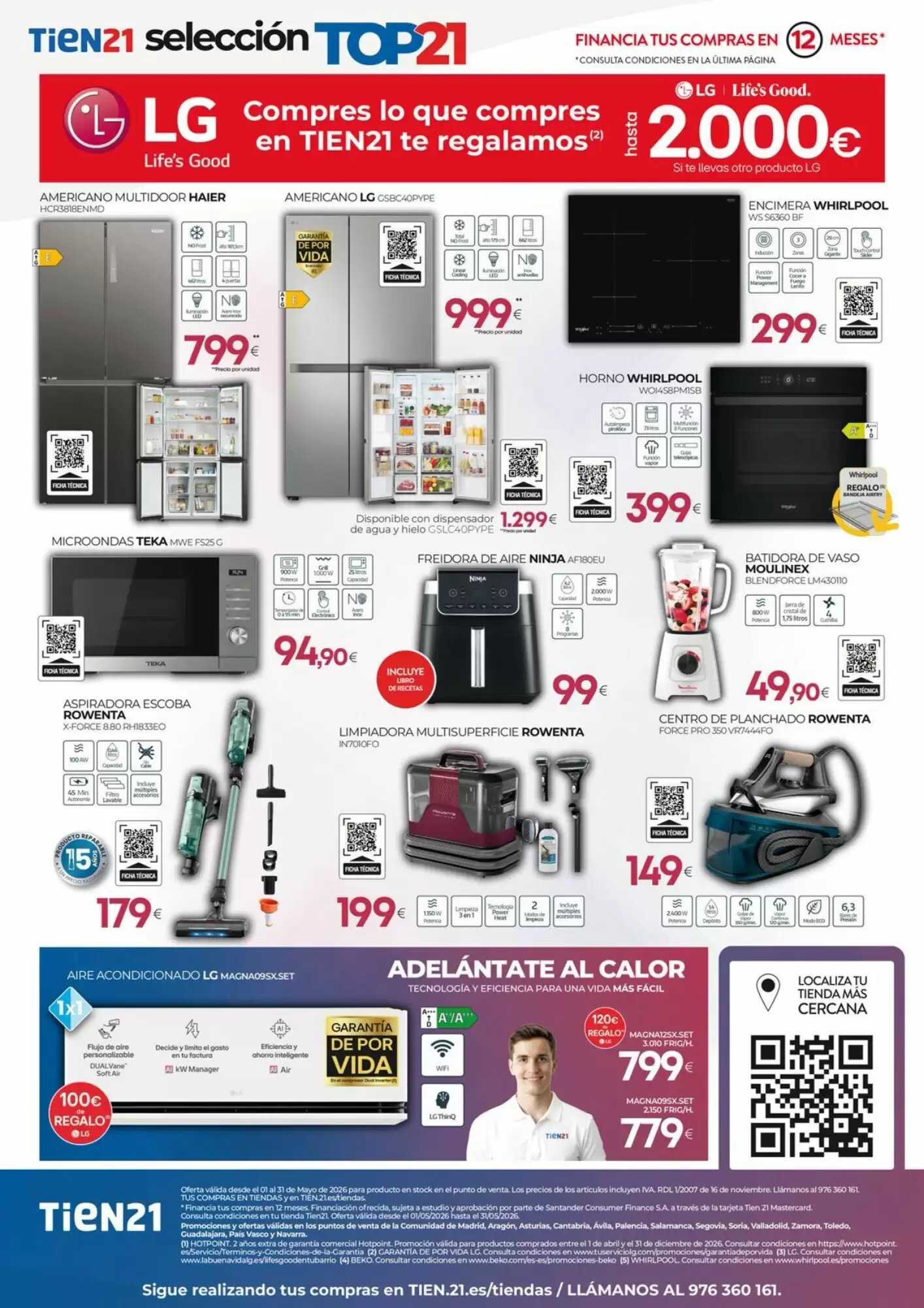 Folleto promocional de Tien 21 válido desde el 11/05/2026 - Página 4.