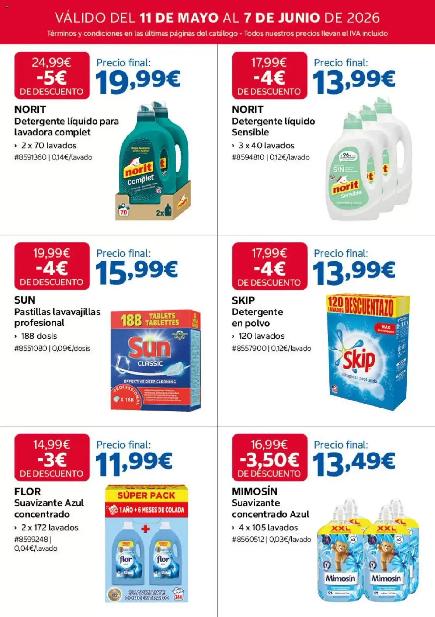 Folleto promocional de Costco válido desde el 11/05/2026 - Página 16.