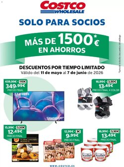 Folleto promocional de Costco válido desde el 11/05/2026