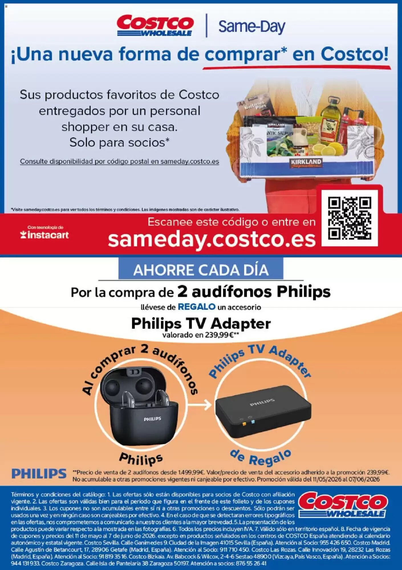 Folleto promocional de Costco válido desde el 11/05/2026 - Página 20.