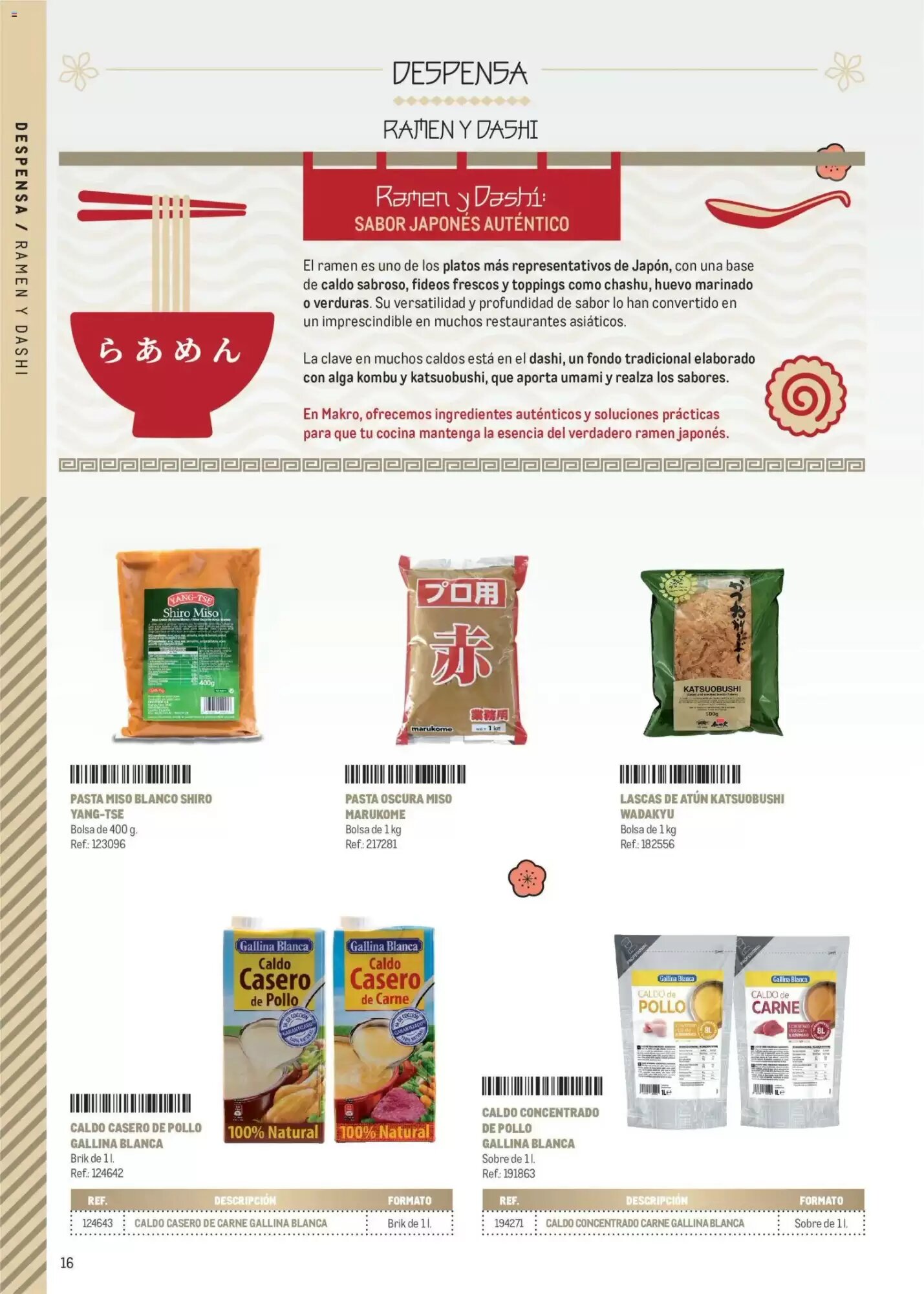 Folleto promocional de Makro válido desde el 11/05/2026 - Página 16.