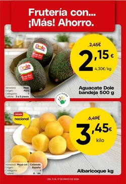 Folleto promocional de FROIZ válido desde el 11/05/2026