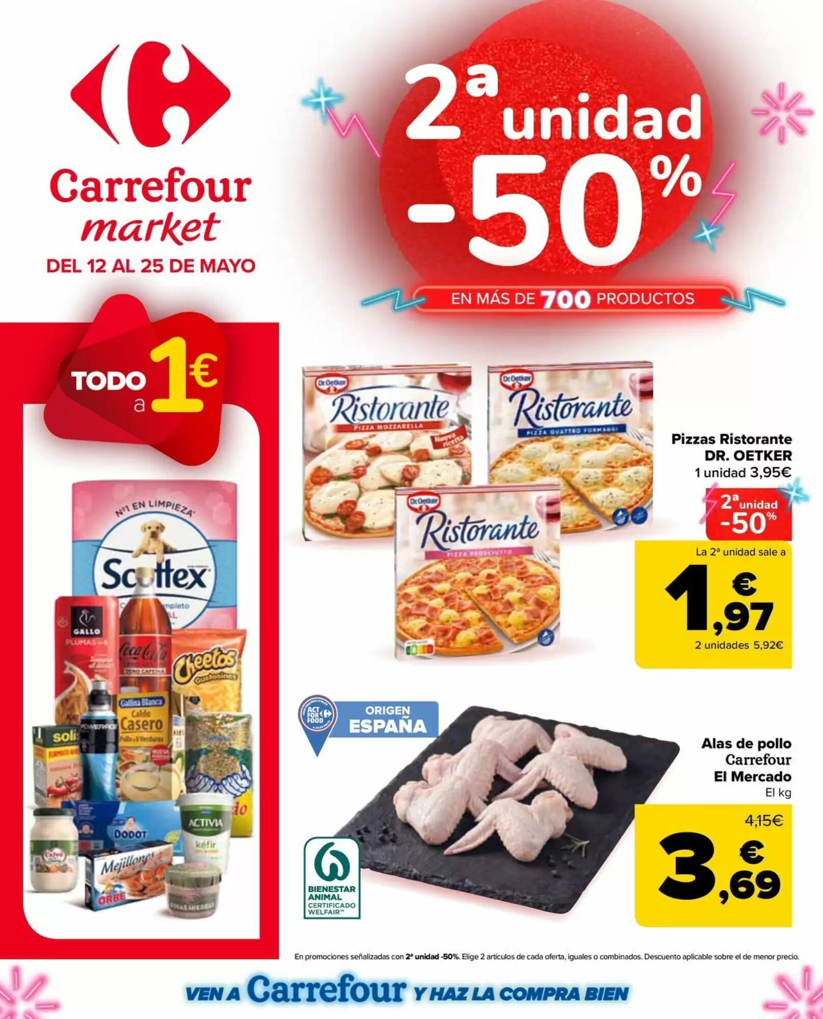 Folleto promocional de Carrefour Market válido desde el 12/05/2026 - Página 1.