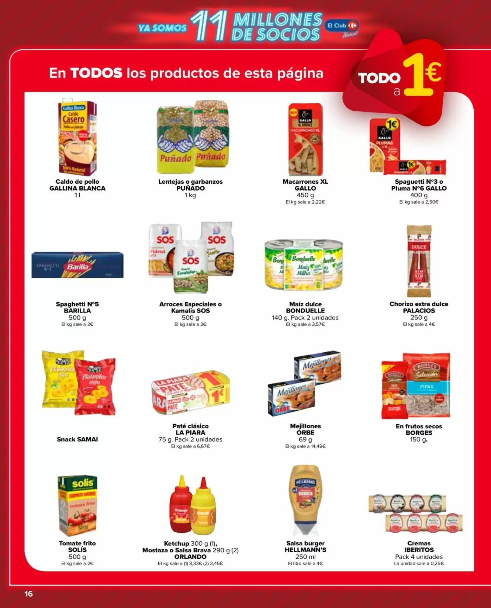 Folleto promocional de Carrefour Market válido desde el 12/05/2026 - Página 16.