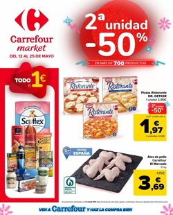 Folleto promocional de Carrefour Market válido desde el 12/05/2026