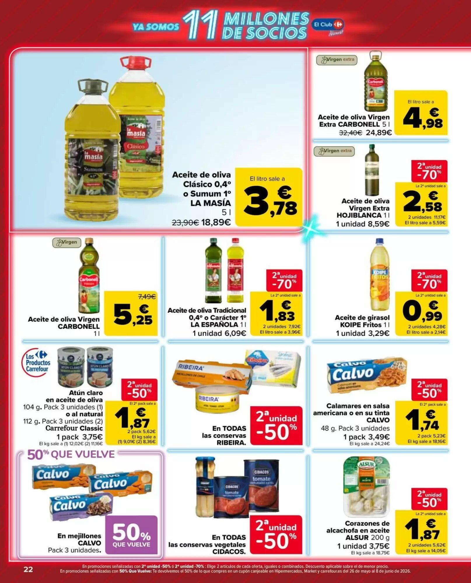 Folleto promocional de Carrefour Market válido desde el 12/05/2026 - Página 22.