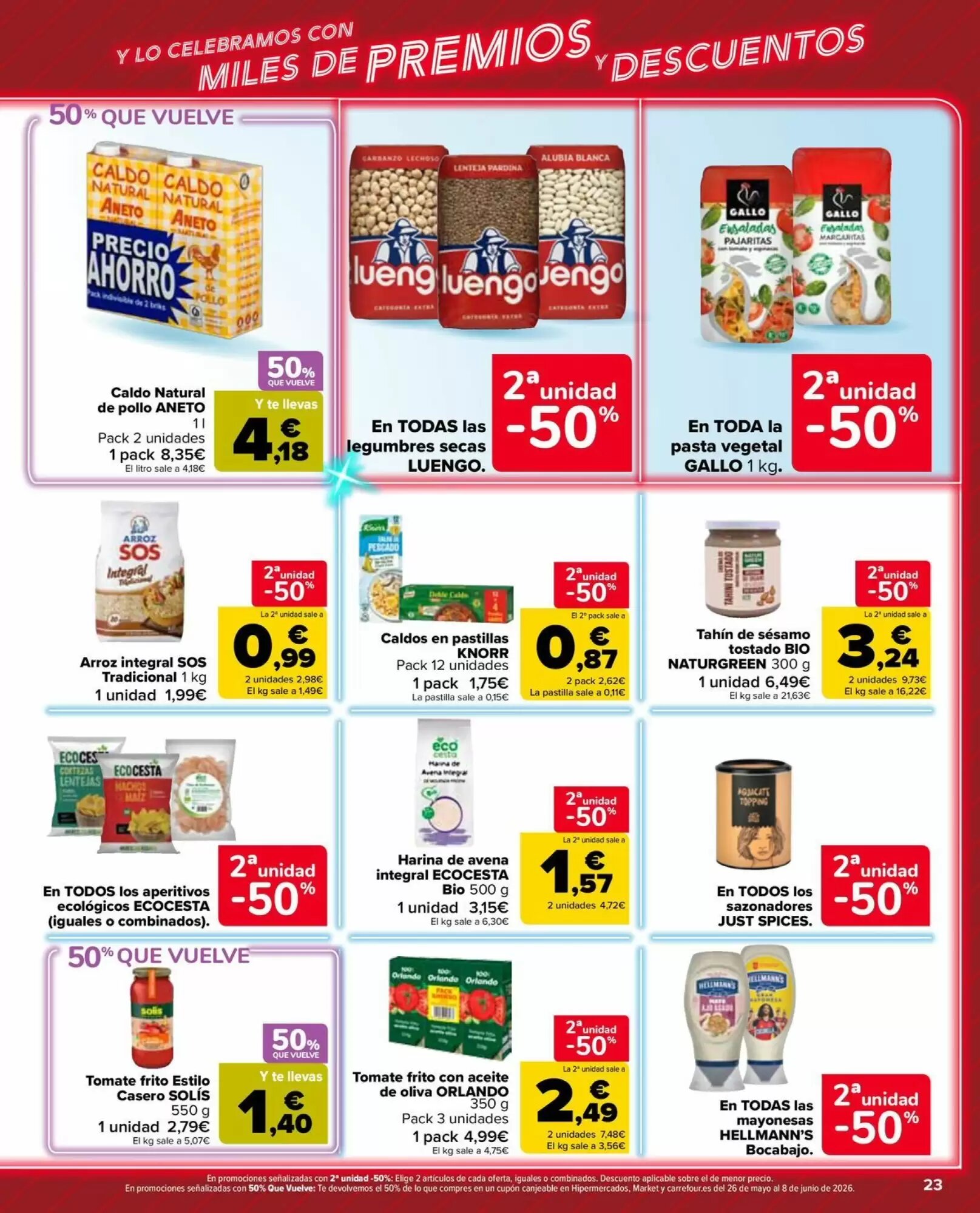 Folleto promocional de Carrefour Market válido desde el 12/05/2026 - Página 23.
