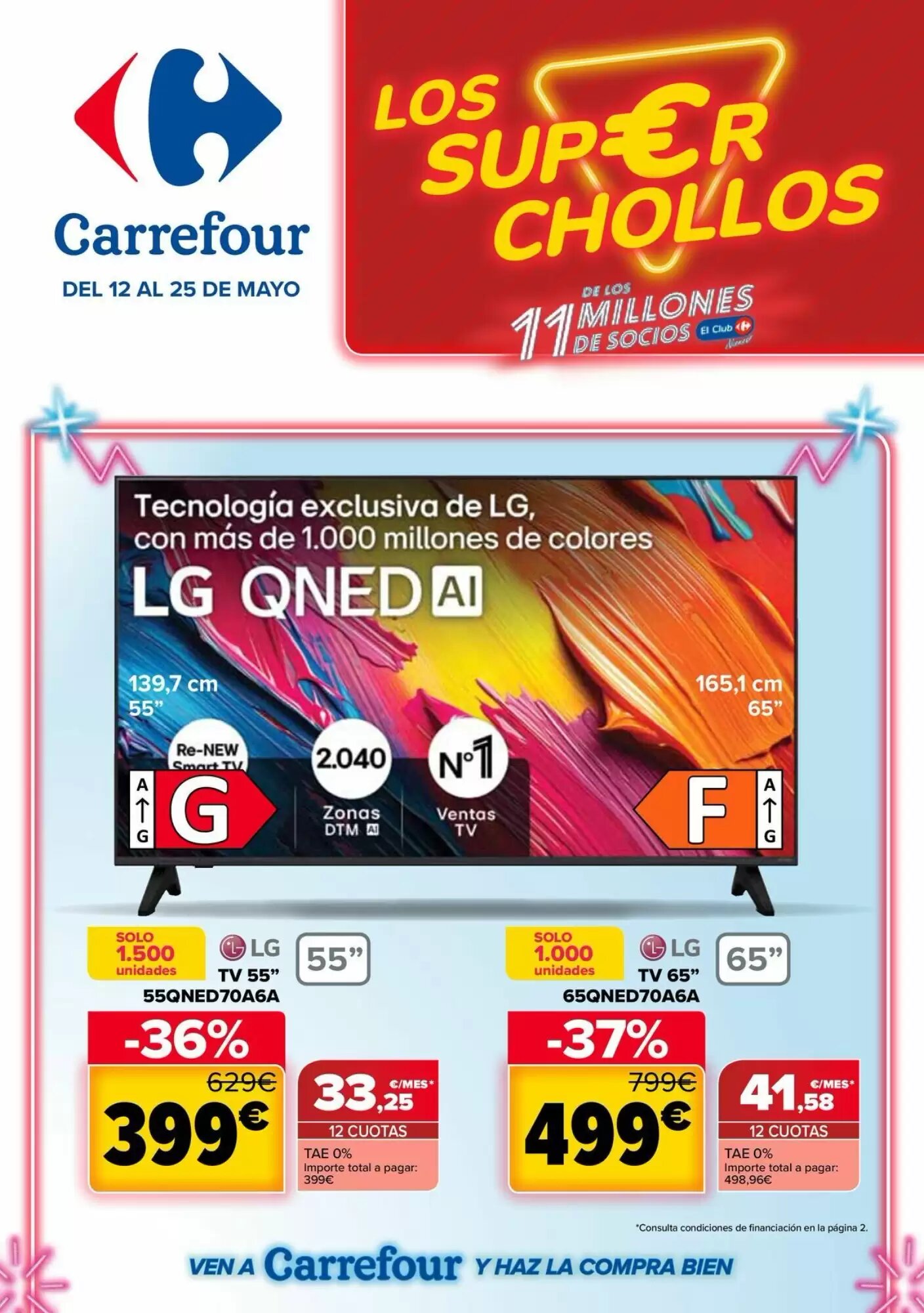 Folleto promocional de Carrefour válido desde el 12/05/2026 - Página 1.