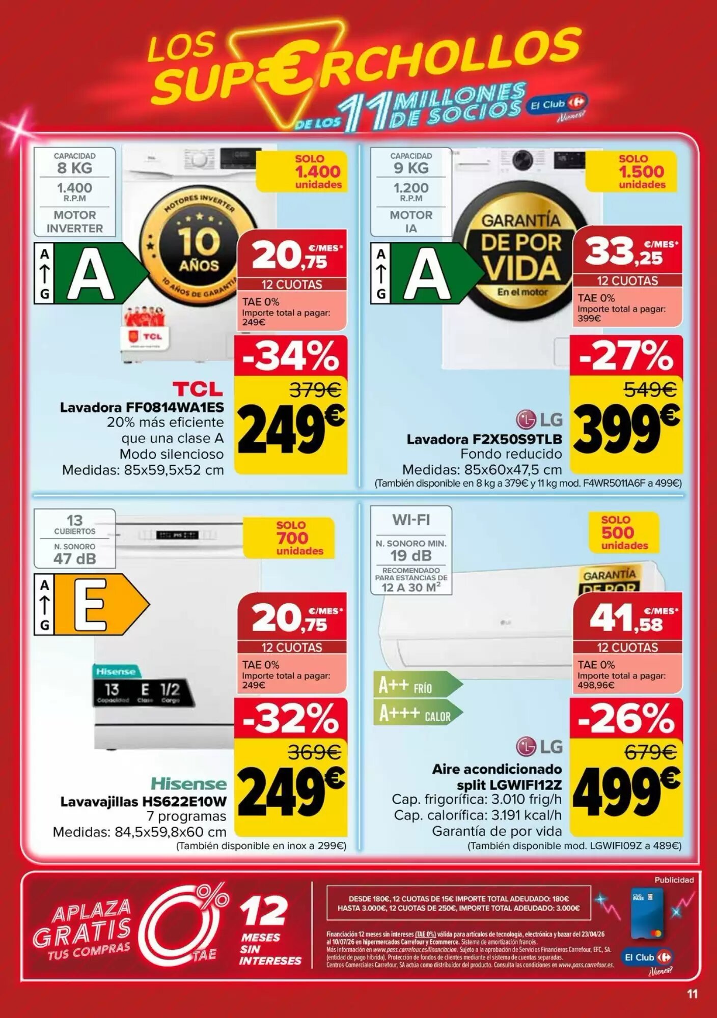 Folleto promocional de Carrefour válido desde el 12/05/2026 - Página 11.