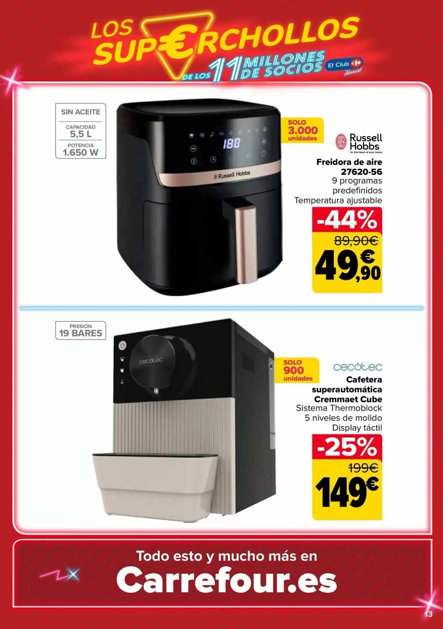 Folleto promocional de Carrefour válido desde el 12/05/2026 - Página 13.